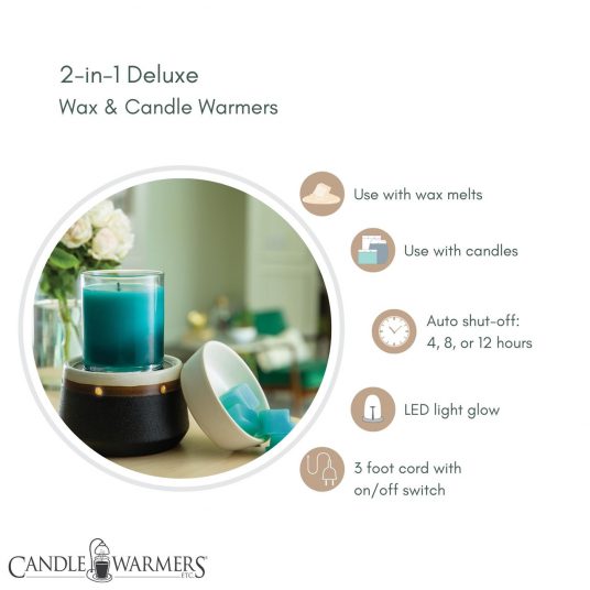 Candle Warmers Horizon 2-in-1 Classic Fragrance Warmer