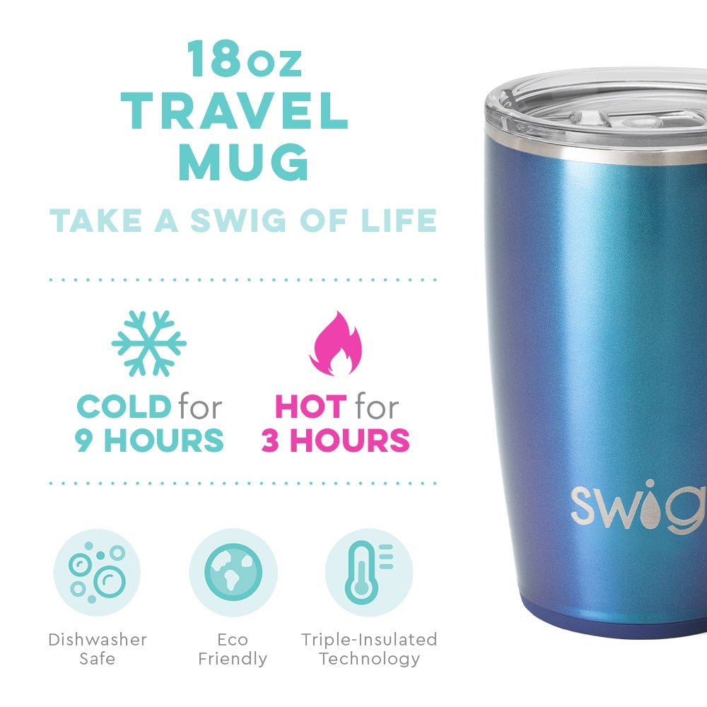 Shimmer Mermazing 18 Oz. Travel Mug by Swig